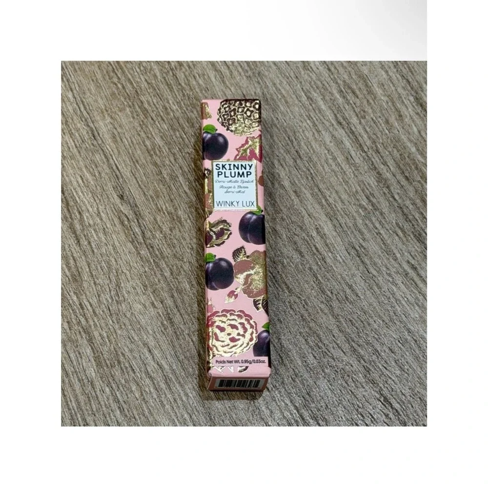 Winky Lux Skinny Plump Demi-Matte Lipstick Shade First Crush
